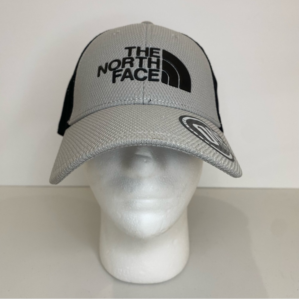 The North Face One Touch Seamless Mesh Hat Cap Unisex One Size Black Gray